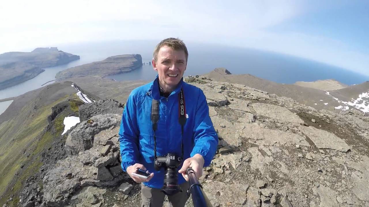 Hiking to Slættaratindur in the Faroe Islands
