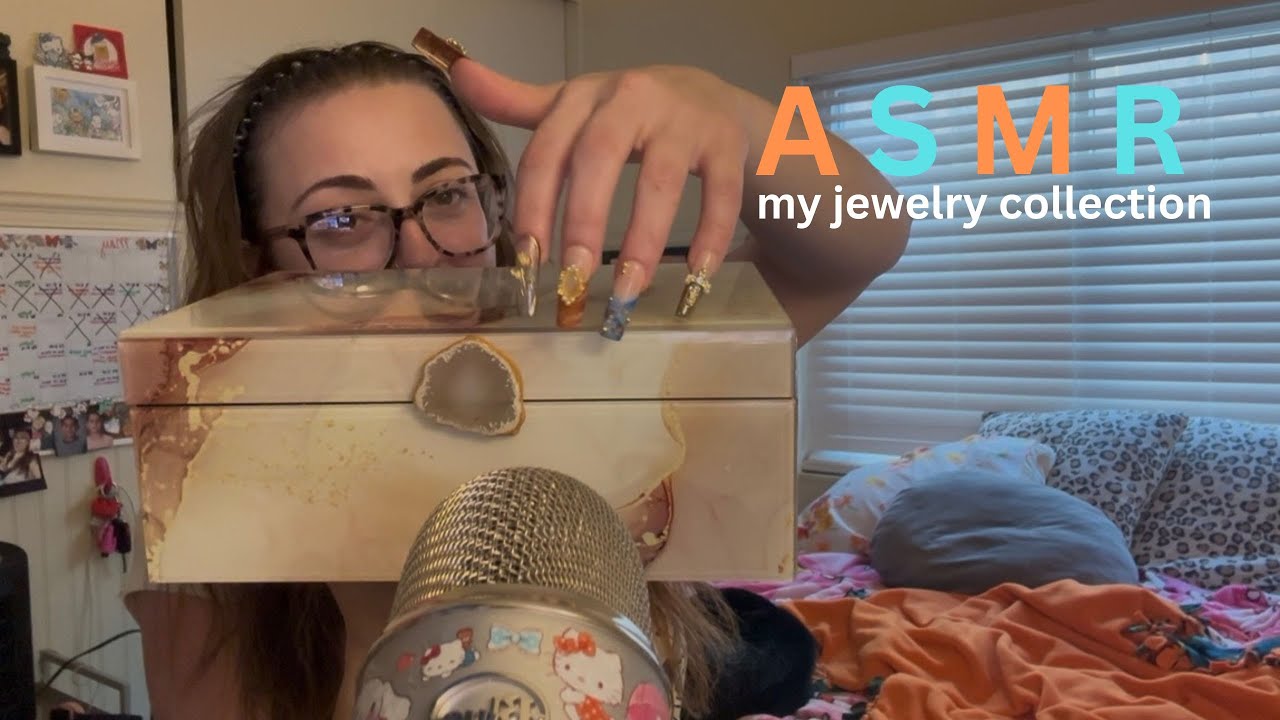 ASMR my jewelry collection *lots of rambles*