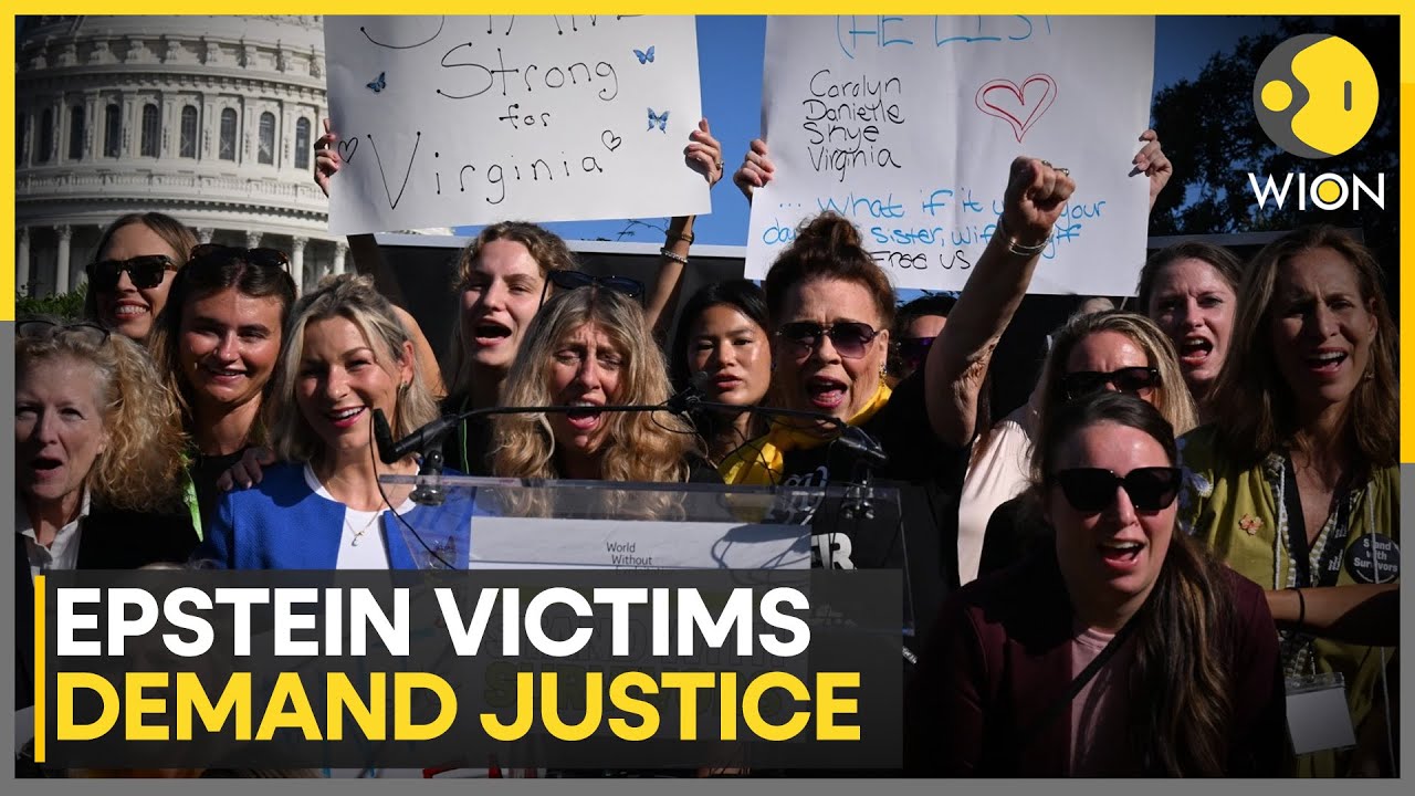 Victims of Epstein Demand JUSTICE; Threaten to Release Client List | WION