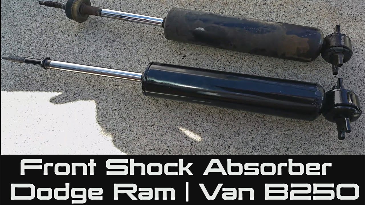 How to Replace Front Shock Absorber on Dodge Ram | Van B250 Front Shock Replacement