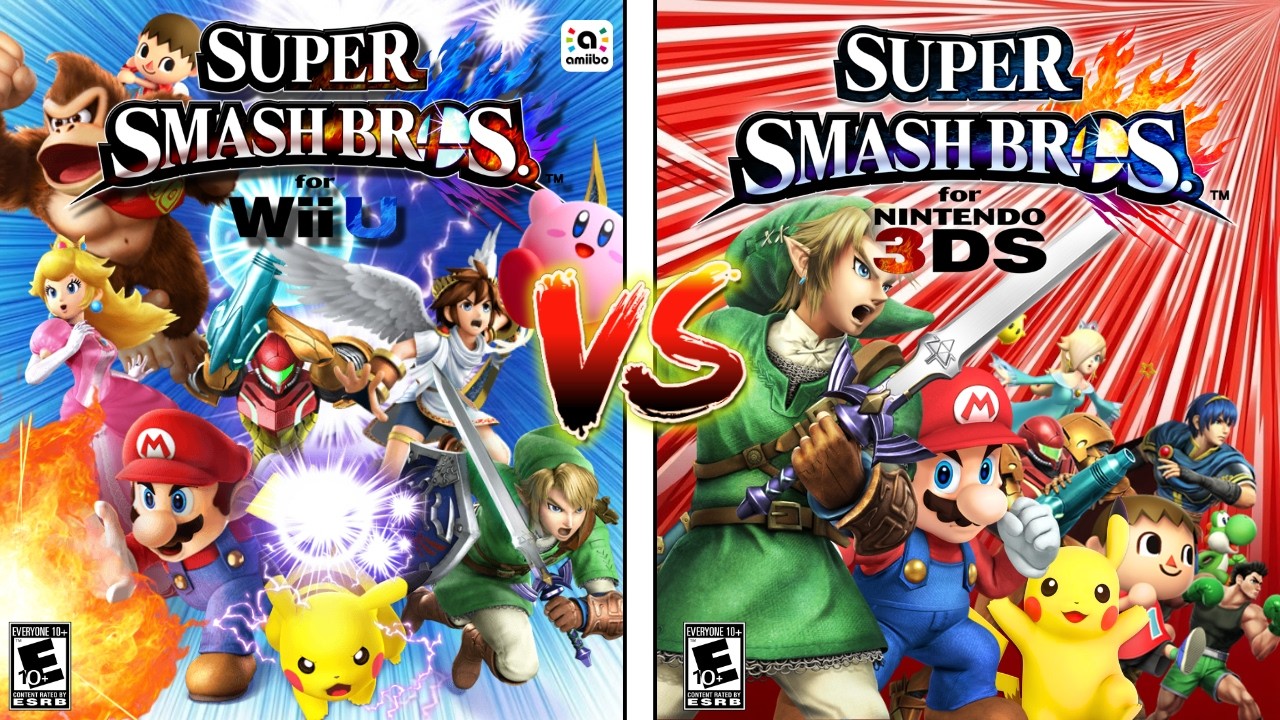 Я перепрошёл Smash для Wii U и 3DS: одна из них явно лучше...