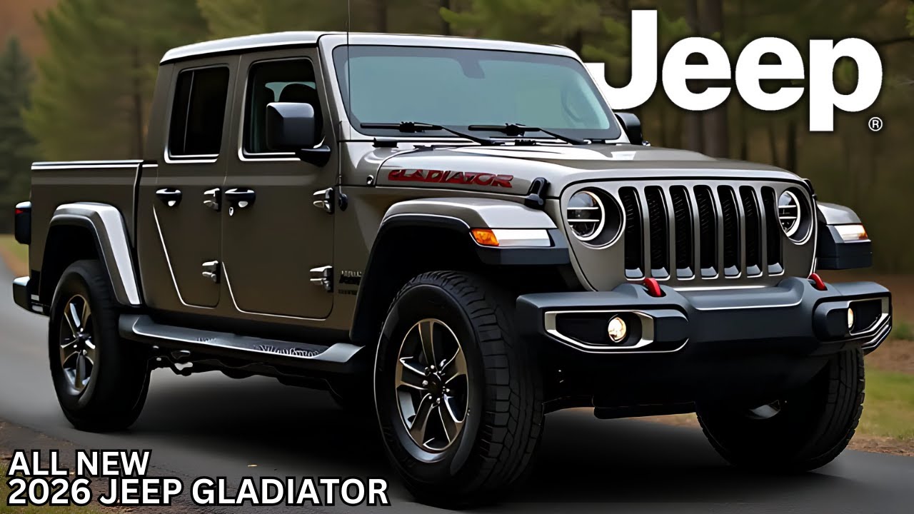 2026 Jeep Gladiator: The Ultimate Pickup Truck REVEALED!