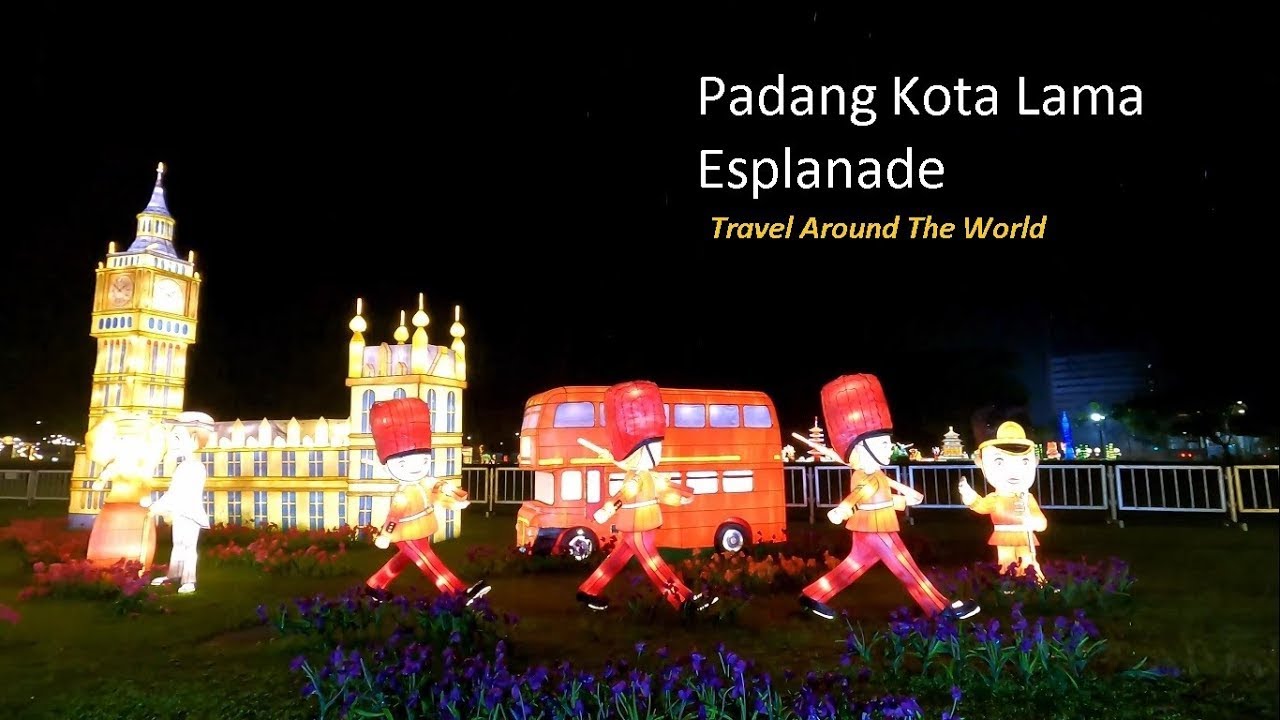 [ Rainy Day 4K] Penang Brings The World to your doorstep | Lantern Decoration | Esplanade