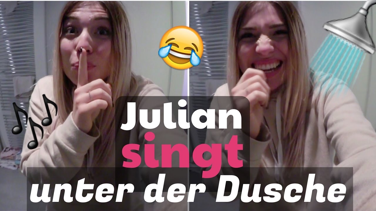 JULIAN SINGT unter der Dusche ( heimlich gefilmt ) 😏😂 | BibisBeautyPalace