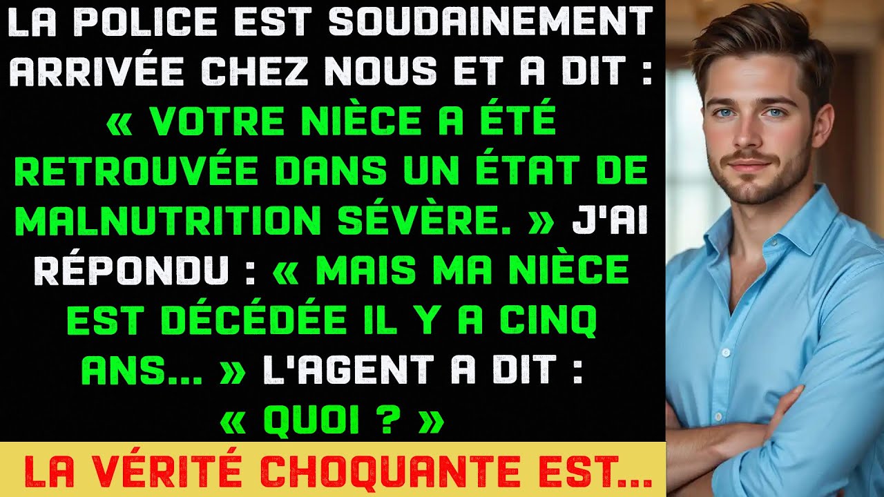 Choc de la police : « Votre nièce perdue depuis longtemps est en vie ! »
