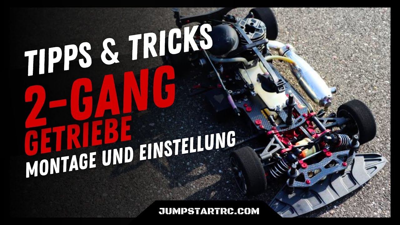 2-Gang Getriebe Montage und Einstellung