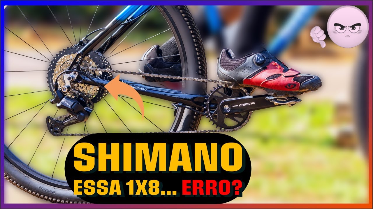 Shimano ESSA 1x8: Um avanço ou um erro? Descubra a verdade!