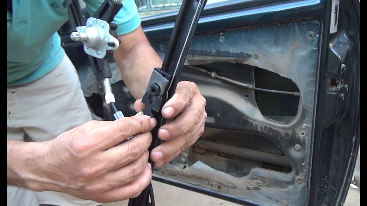 Troca da Máquina de Vidro Manual do Palio Fire | Passo a Passo em Casa 🔧🚗