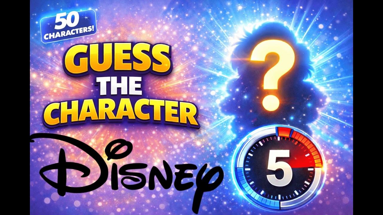 Guess the Character: Disney Edition