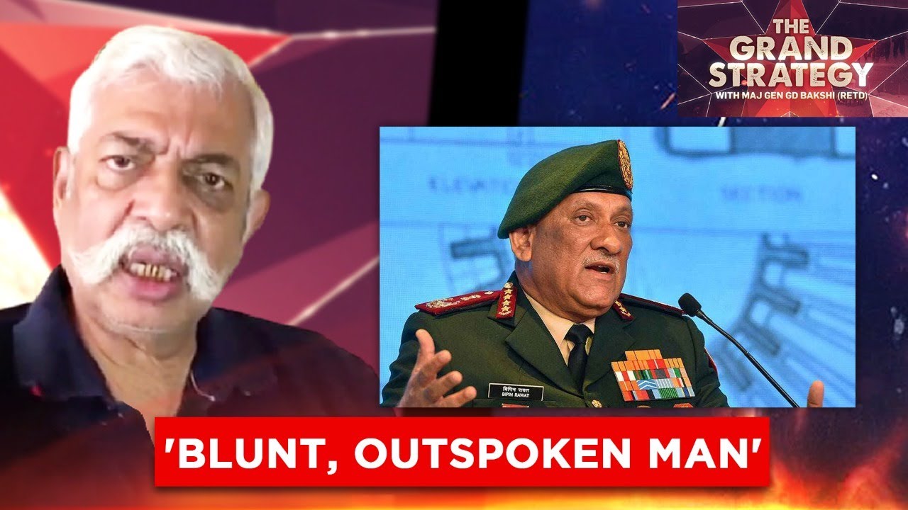 'A Combat Soldier, Straightforward & Stern Commander': GD Bakshi Remembers Gen Bipin Rawat As He Was