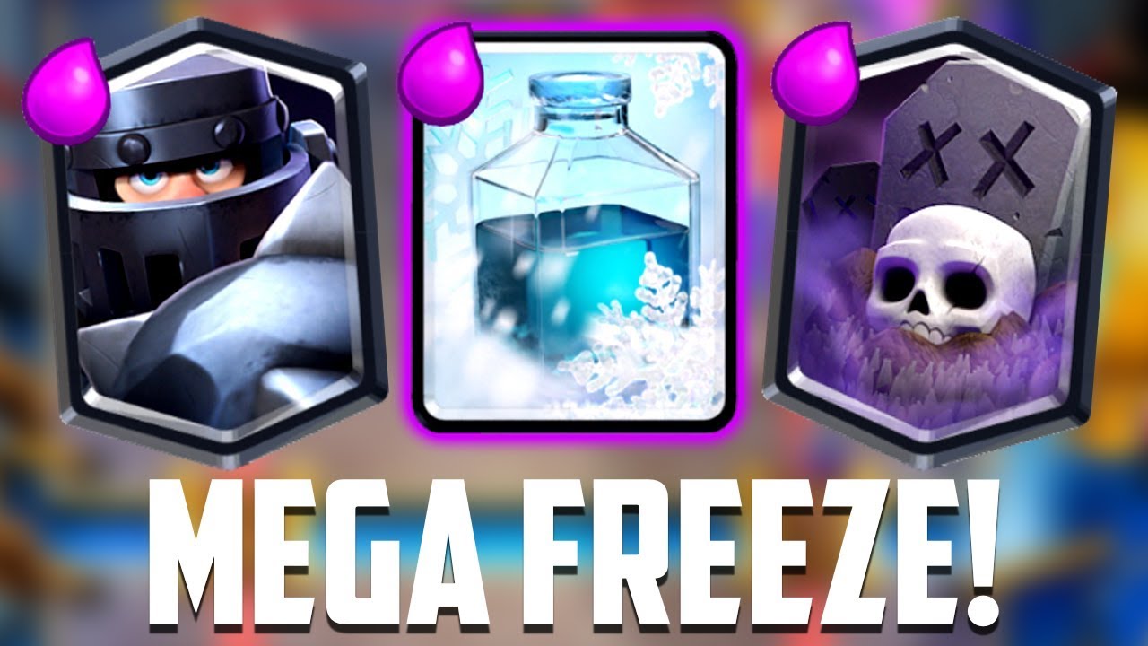 Clash Royale - MEGA FREEZE! I Love This Deck