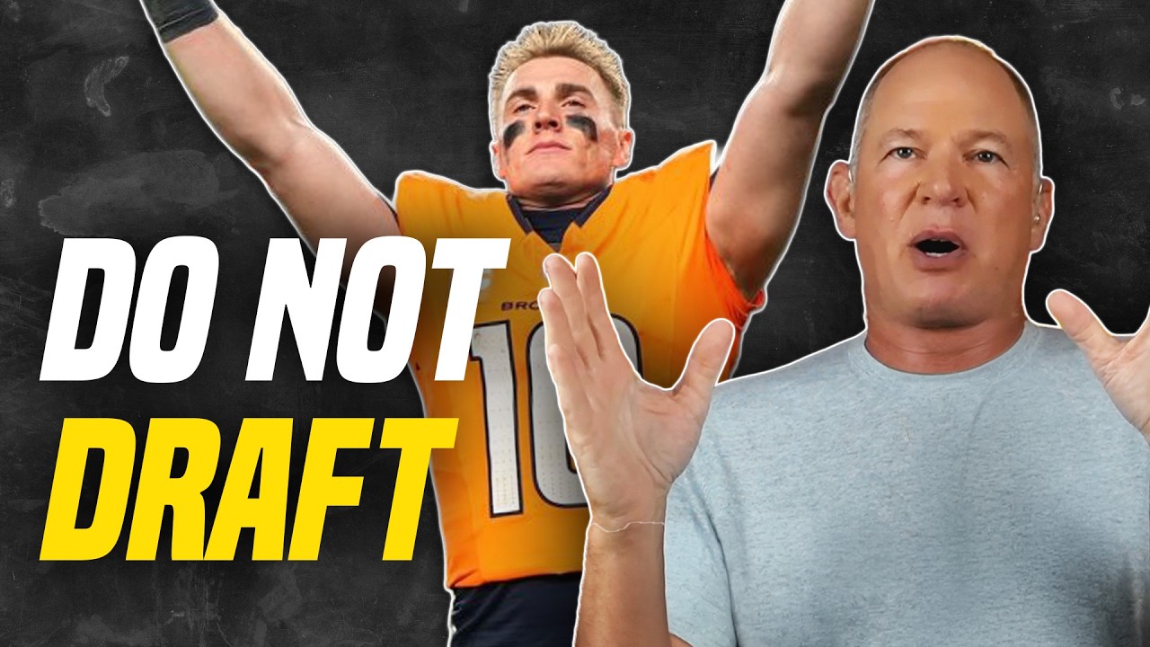 8 Fantasy Football Players to Avoid Drafting with Matthew Freedman