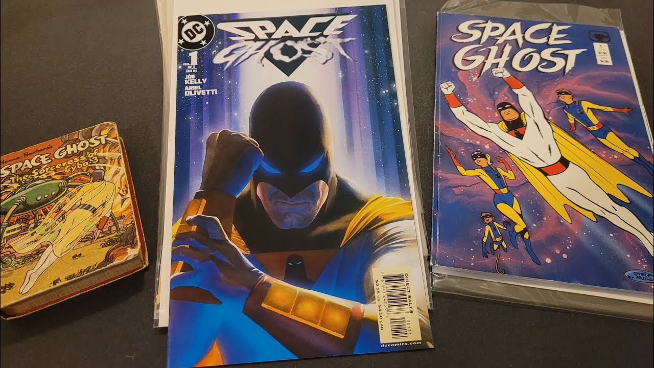 The DC comic appearance of Space Ghost and others