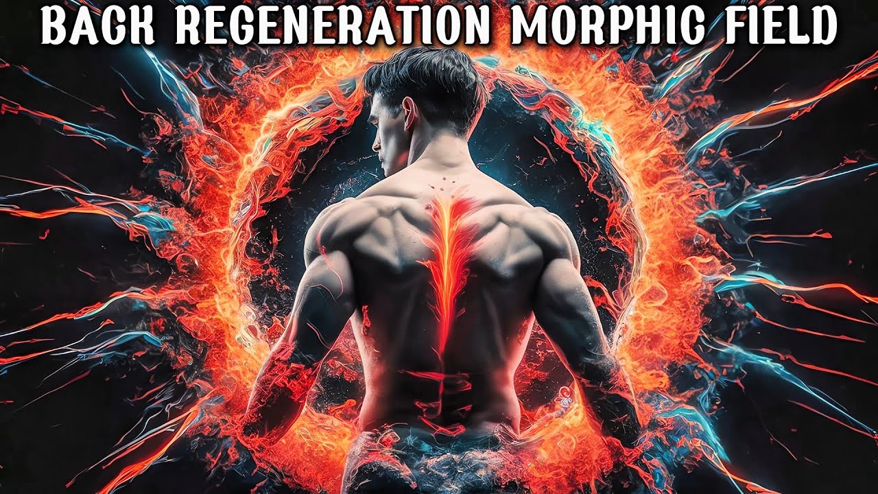 Whole Back Regeneration Morphic Field - Spine Alignment & Muscle Healing - Posture Correction