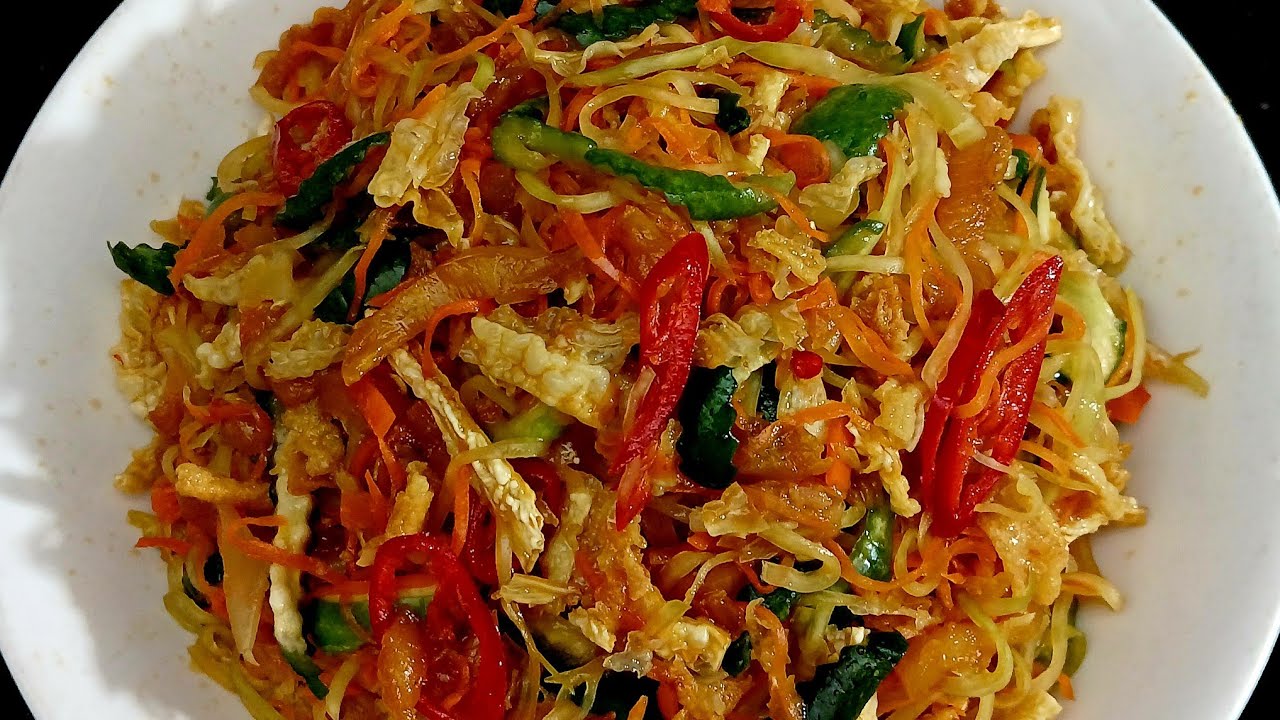MẮM THÁI CHAY kiểu mới rất ngon để dành ăn lâu với cơm ,bún ,bánh mì cho ngày giáp Tết ./KhoeTran .