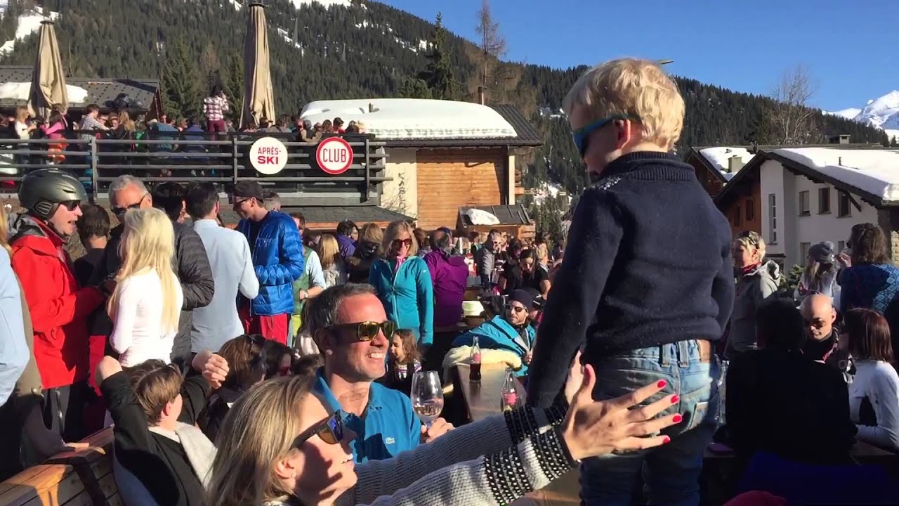 Seb at Le Rouge apr&egrave;s ski