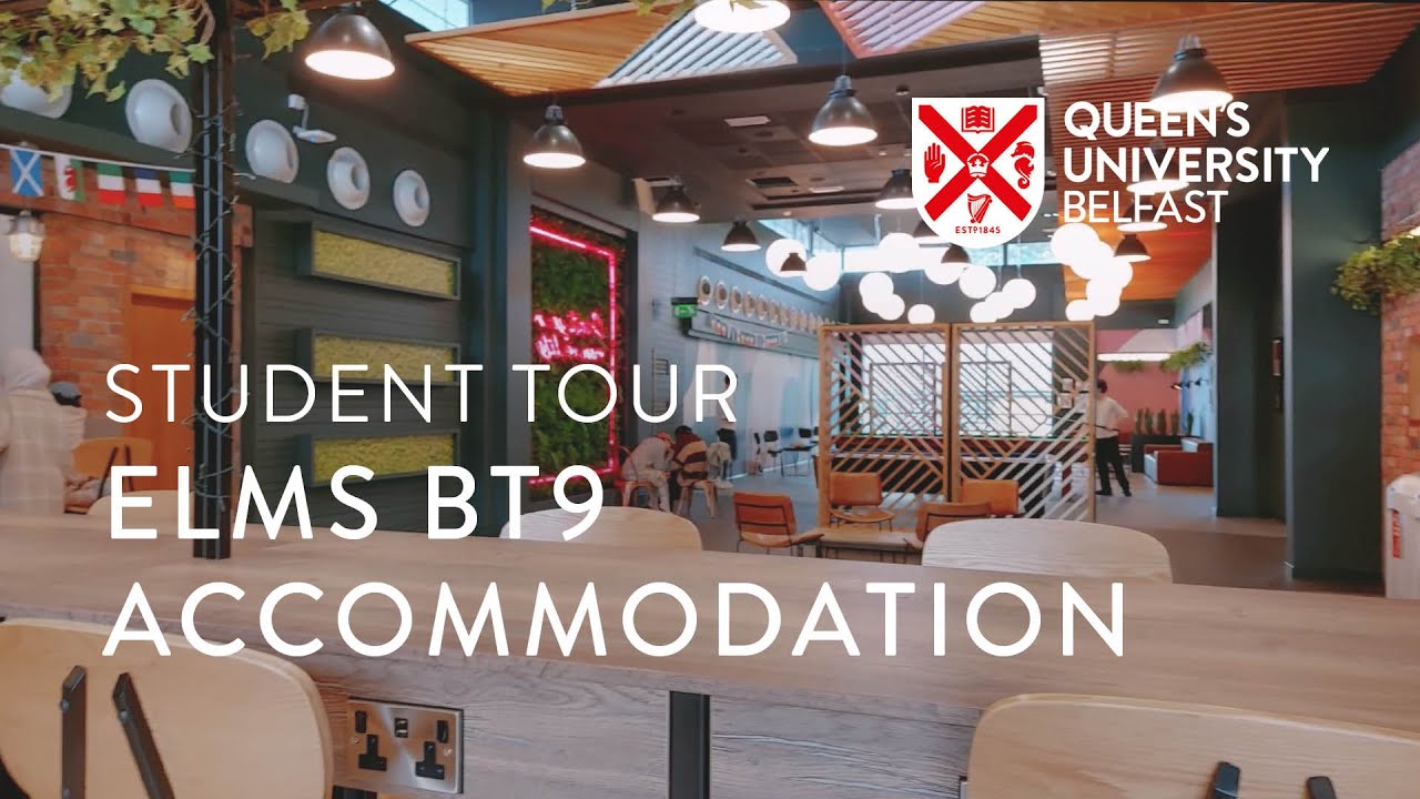 Student Tour of Elms BT9 Accommodation