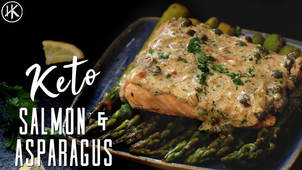 Keto Salmon and Asparagus | Perfect Keto Dinner Recipe
