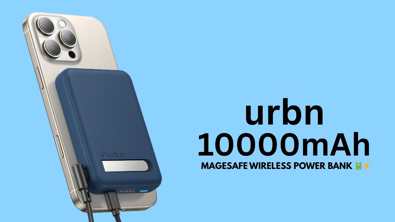 Urbn 10000mAh 20w Wired & Wireless With Magesafe Charging Power Bank 🔥