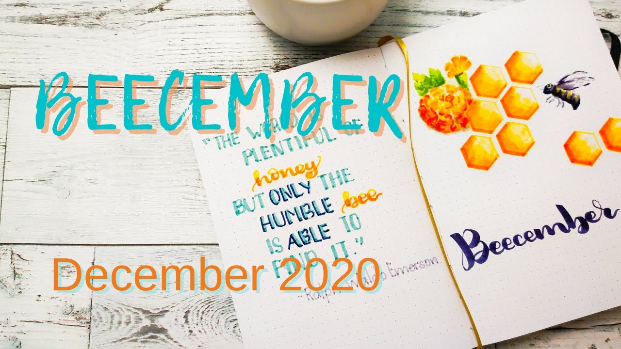 Plan With Me || December 2020 Bullet Journal Setup