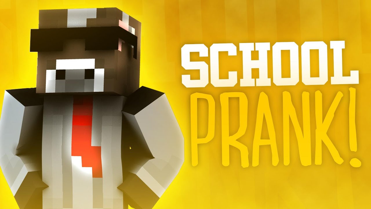 SCHOOL PRANK ( Minecraft Funny Videos & Pranks )