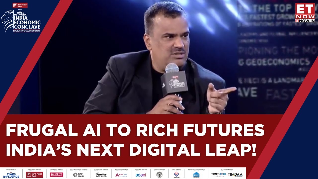 How Frugal AI Can Transform Healthcare, Agriculture & Bharat | Sai Sundarakrishna | IEC 2025 |ET Now