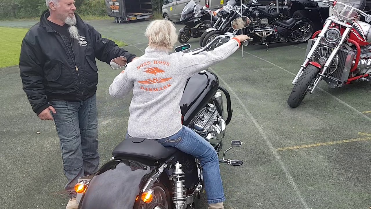Die neue Boss Hoss, V8 Motorrad Probefahrt Teil 1