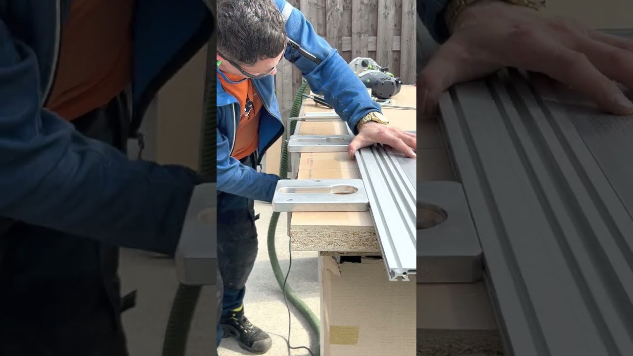 Miter joint worktop