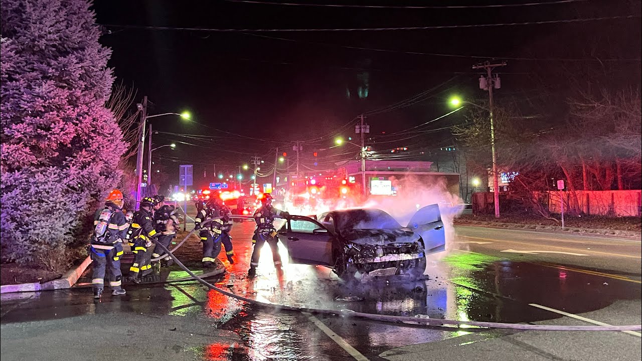 MVA With Fire - Syosset, NY