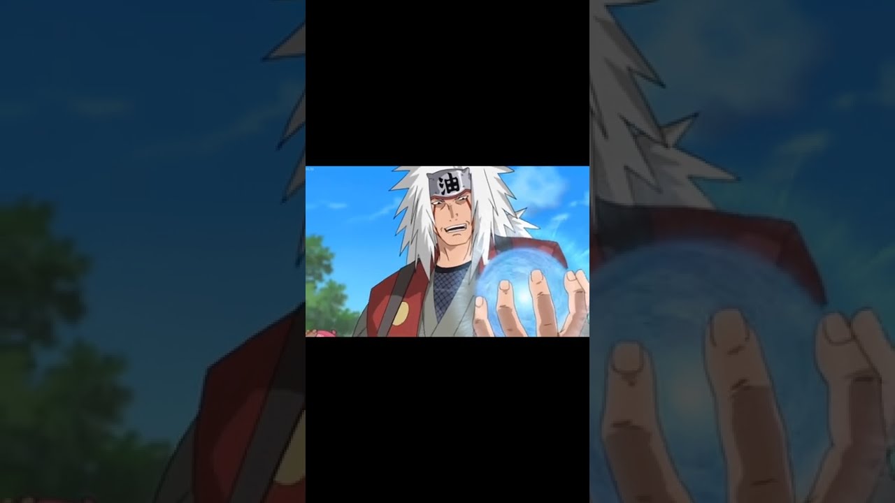 Jiraiya Sensei shows a deep knowledge of the technique of The Rasengan