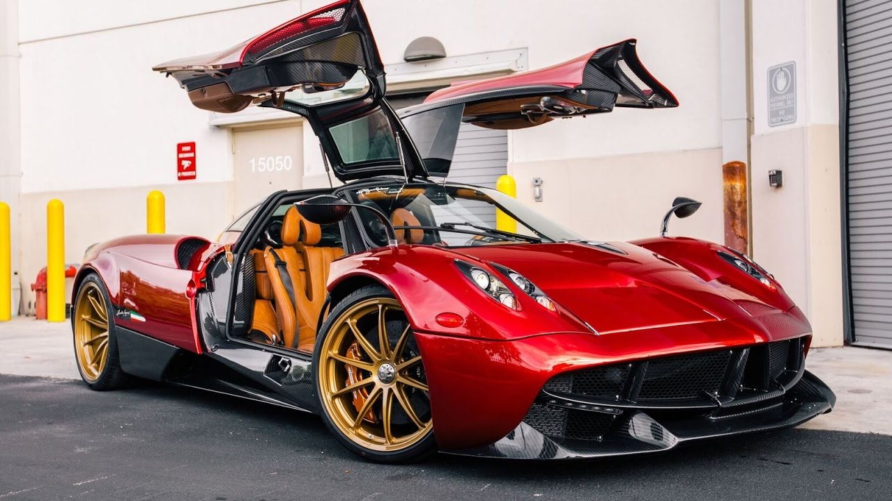 Pagani Huayra Tempesta Package Transformation God of Wind BEFORE & AFTER at Pagani Miami