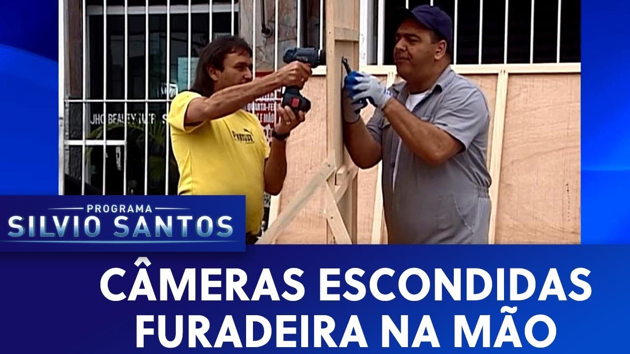 Furadeira na m&atilde;o  | C&acirc;meras Escondidas (02/08/19)