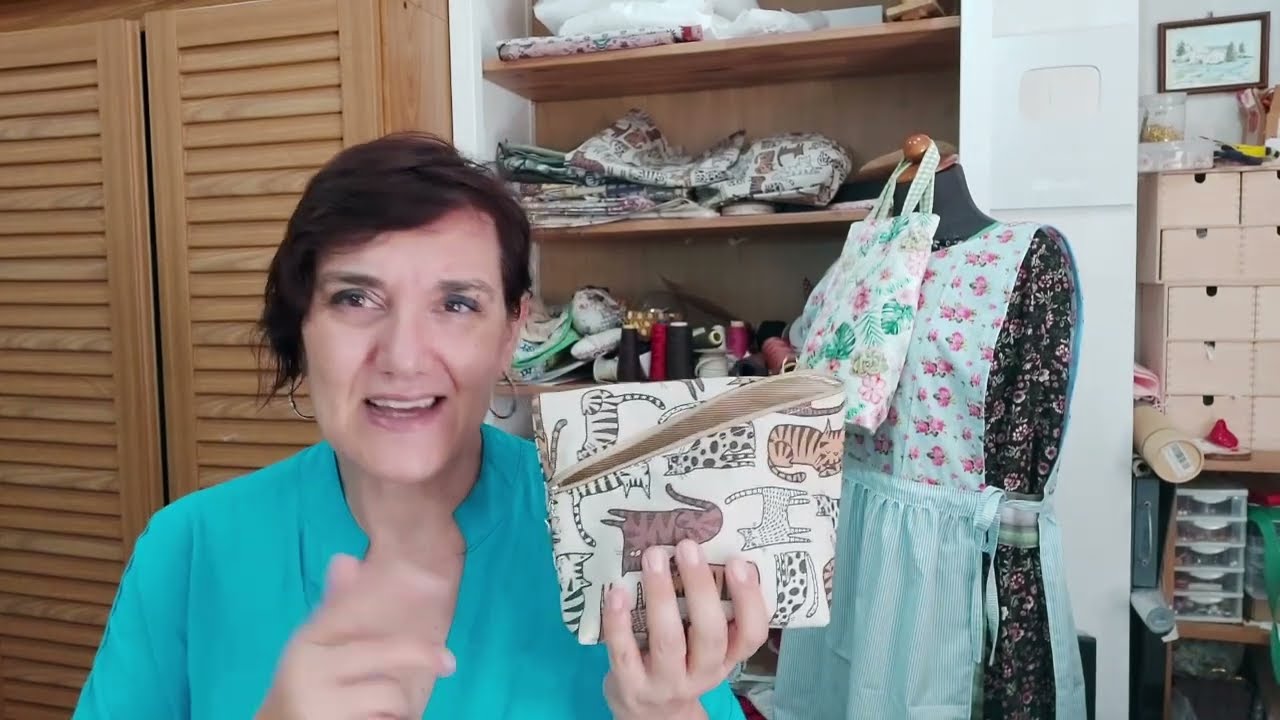 🌹 Mille astucci per 1000 utilizzi diversi | Tutorial Astuccio con cerniera diagonale cucito creativo