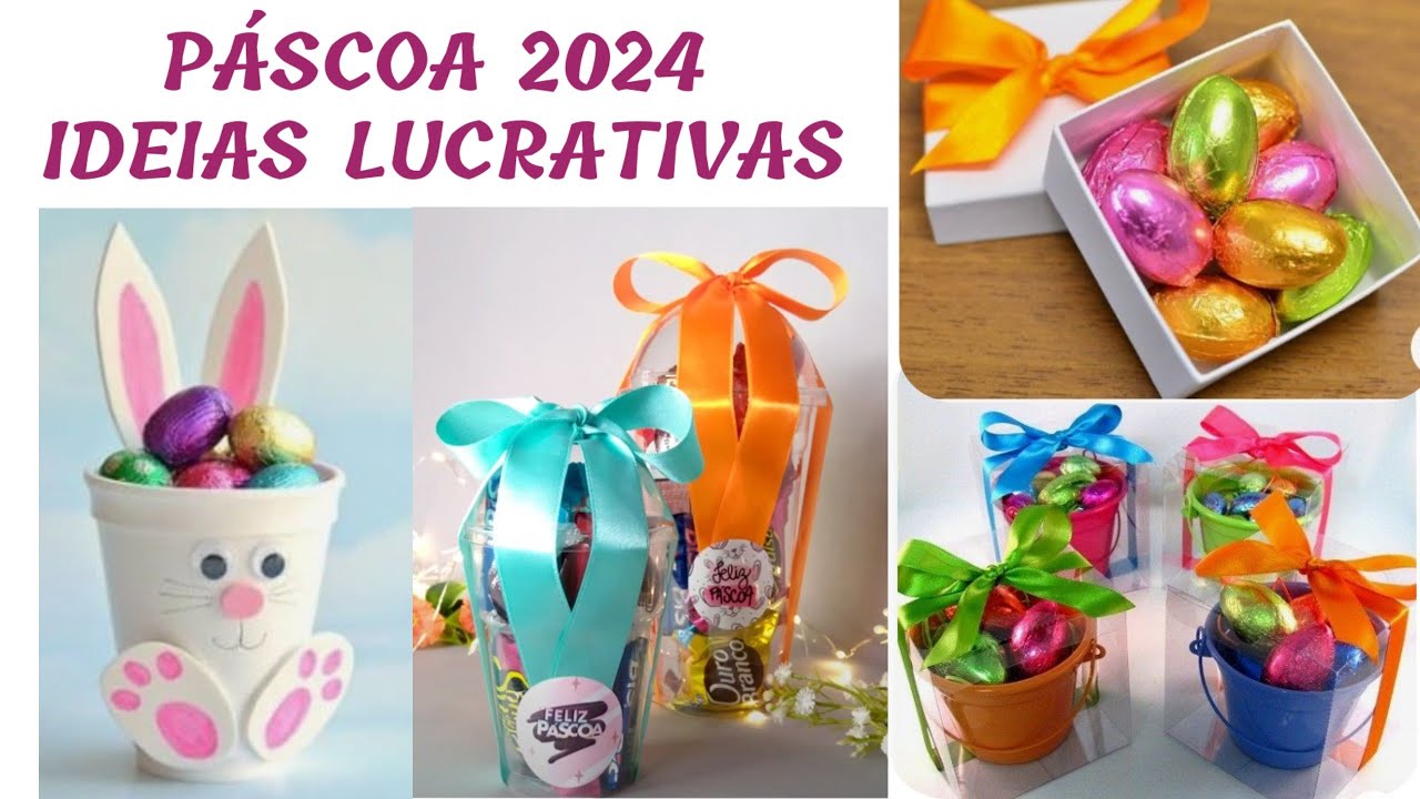PÁSCOA 2024 - IDEIAS e DICAS PARA VENDER e LUCRAR NESSA PÁSCOA!!