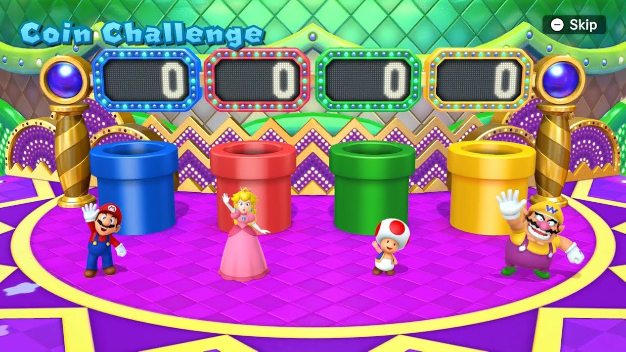 Mario Party 10 - Coin Challenge Part 1