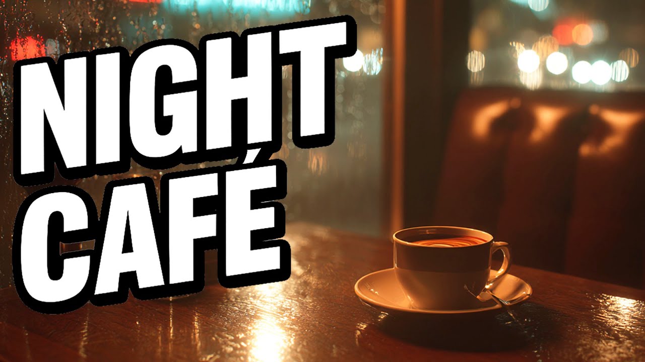 Late-Night Café Jazz for Unwinding 🌧️ Calm • Boothside Rain Glow