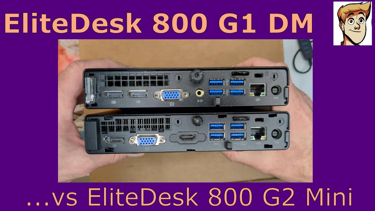 HP EliteDesk 800 G1 DM/Mini vs G2 Mini