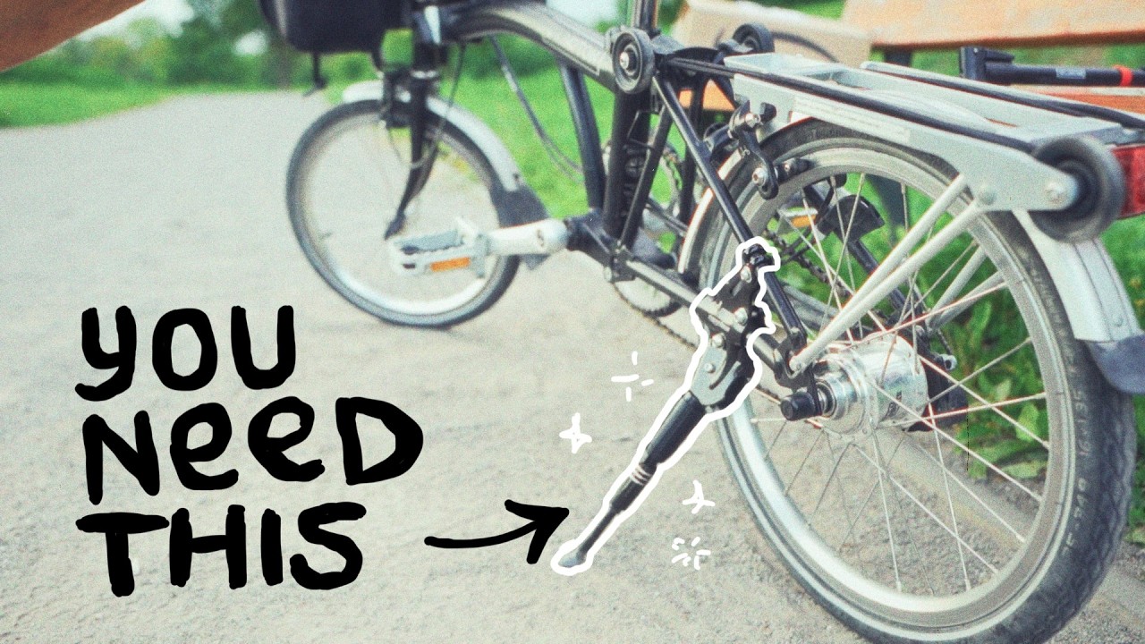 Who Needs a Brompton Kickstand? Oh Wait...