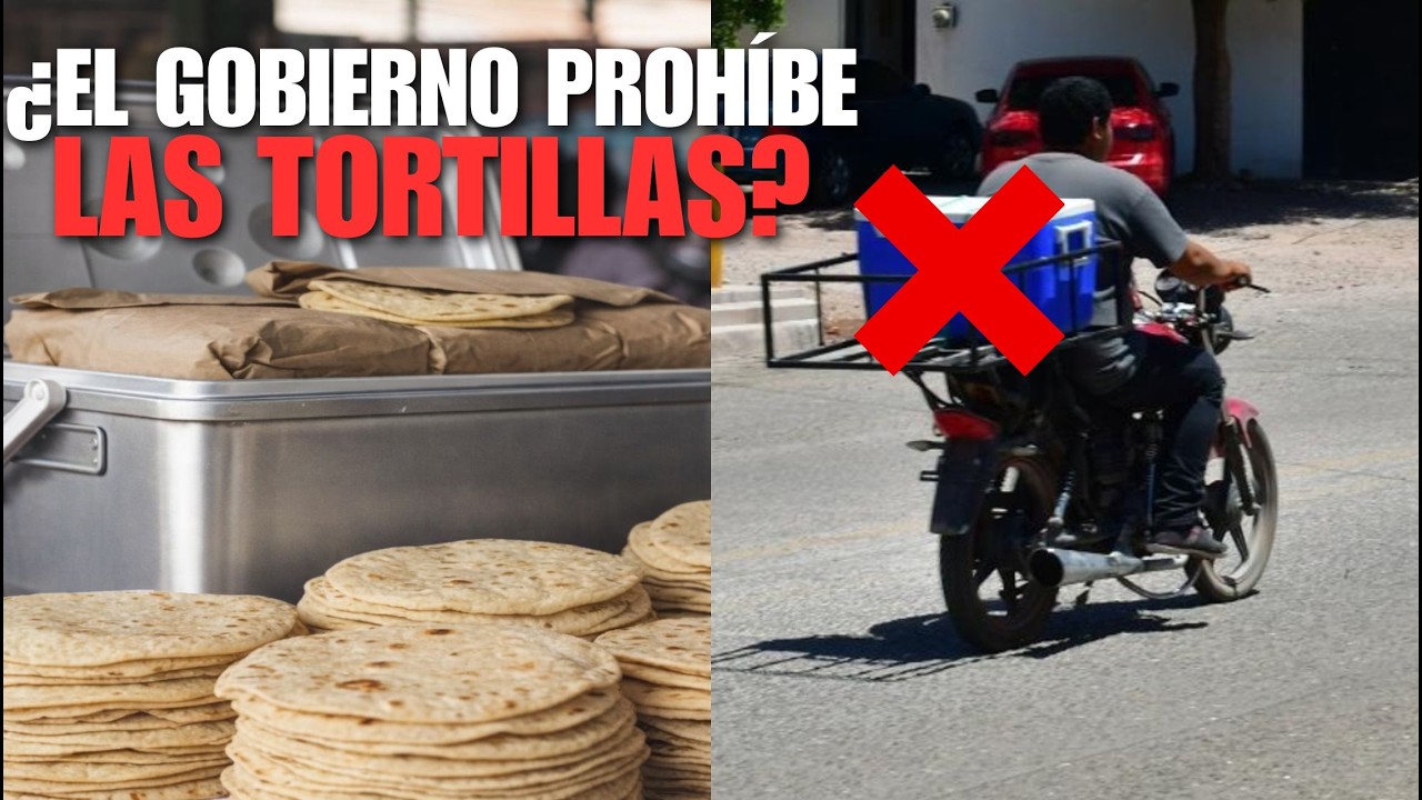 MULTAR&Aacute;N HASTA por 4 MILLONES de PESOS por VENDER TORTILLAS en HIELERAS o en MOTOS