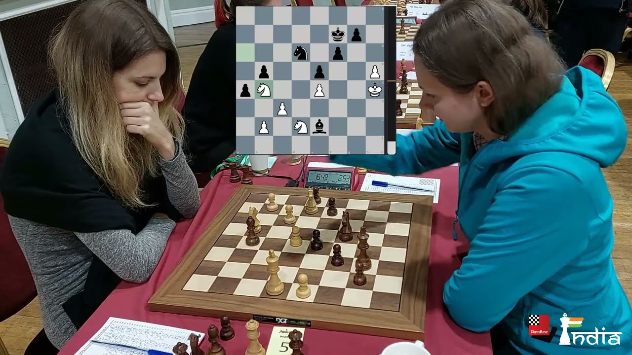 Extra Pawn Mastery in a Minor Piece Endgame - IM Sophie v GM Anna Muzychuk | FIDE Grand Swiss 2023 W