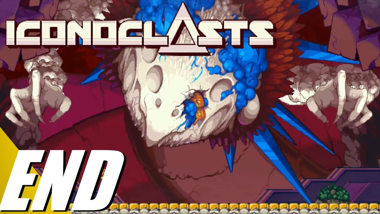 Iconoclasts - Final Boss Starworm Fight & Ending (No Commentary)