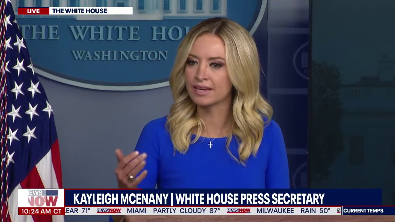 Kayleigh McEnany Snaps At Reporters For Repeated Questioning Of President Trump