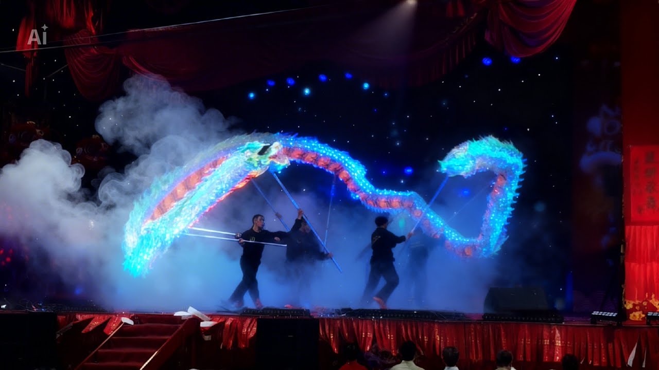 Dạ Quang Long - Tinh Anh Đường #lansurongsport #liondance #dragondance 