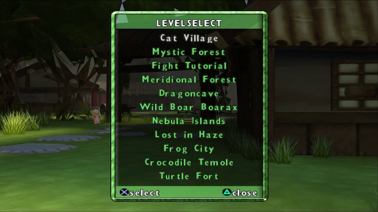 [PS2] Legend Of Kay - Level Selector