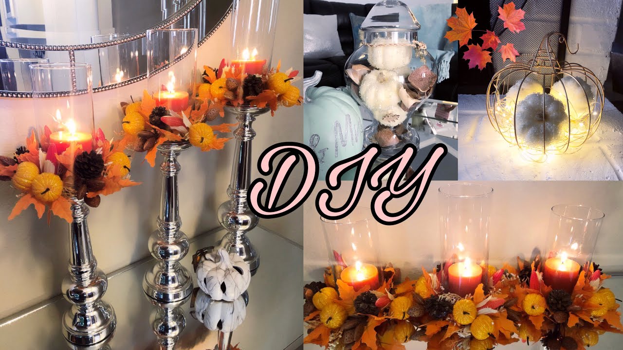 4 Manualidades Para Otoño 2019 /Ideas Para Decorar Con Poco Dinero