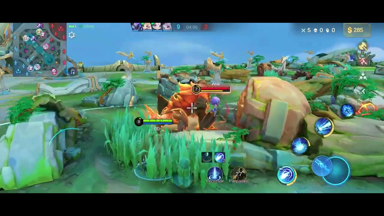 Jugando por primera vez a Mobile Legends en 2d una locuraaa