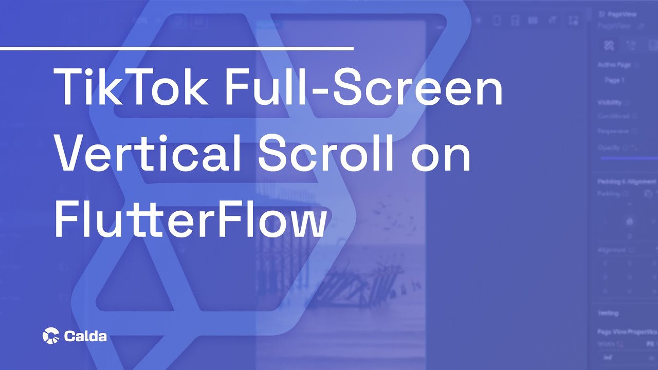 FlutterFlow Full-Screen Vertical Scroll