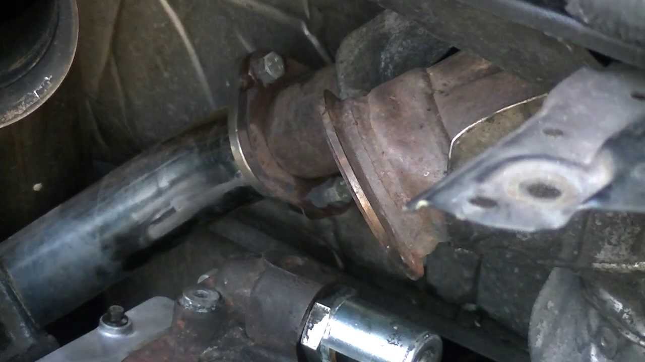 Инструкция: Ford 6.0L EGR Remove Mid Pipe Install