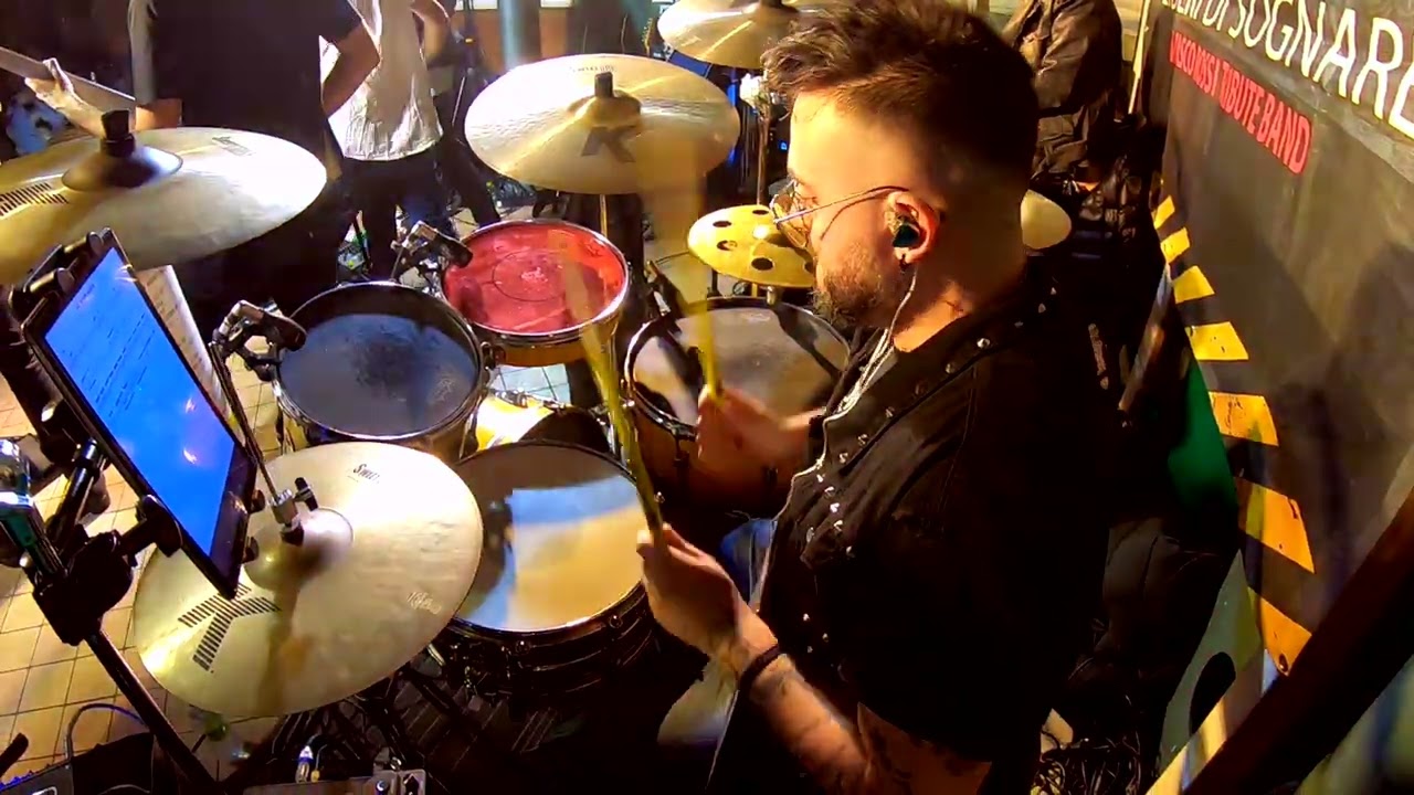 Liberi Di Sognare - Gli Spari Sopra Vasco Rossi (DRUM CAM)