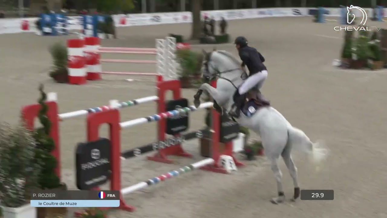 LE COULTRE DE MUZE et Philippe Rozier - 5e 1m50 CSI5* de Fontainebleau